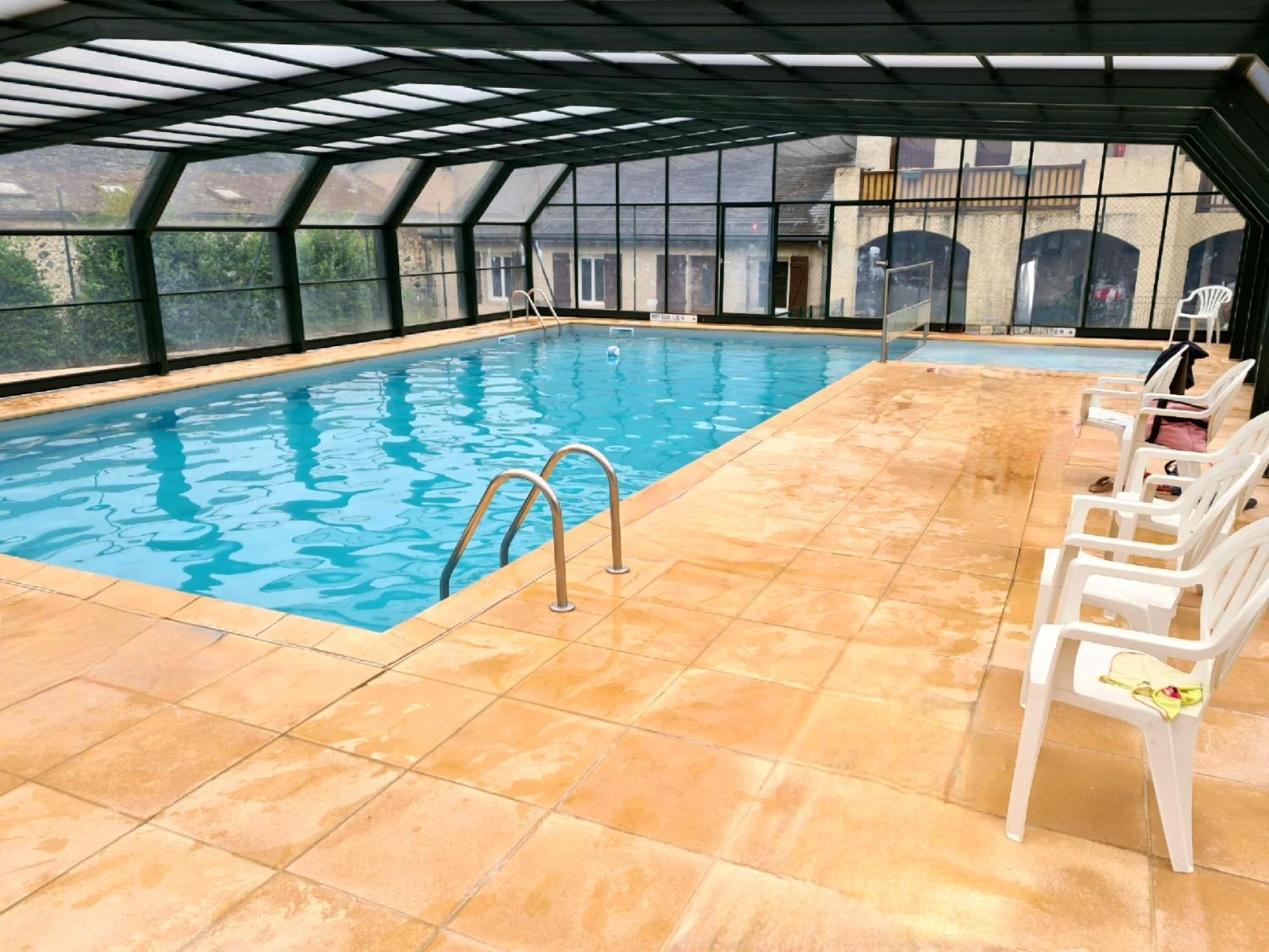 Escapade Montagne En Famille, Appartement Cosy Avec Piscine Couverte Bielle Екстериор снимка